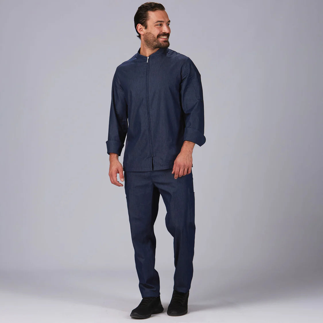 GARY'S Pants pantalon cuisine Zafiro denim cordon