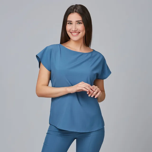 Gary's Pensamiento blouse femme noire microfibre