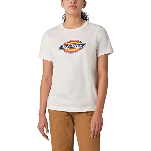 Dickies t-shirt épais logo femme noir jersey lourd