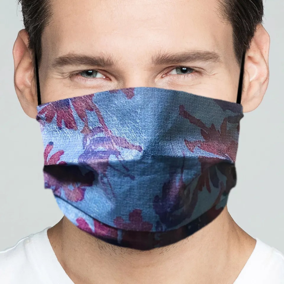 ILKOTT AA83 #0026 masque tissu imprimé lot de 2 catégorie 1