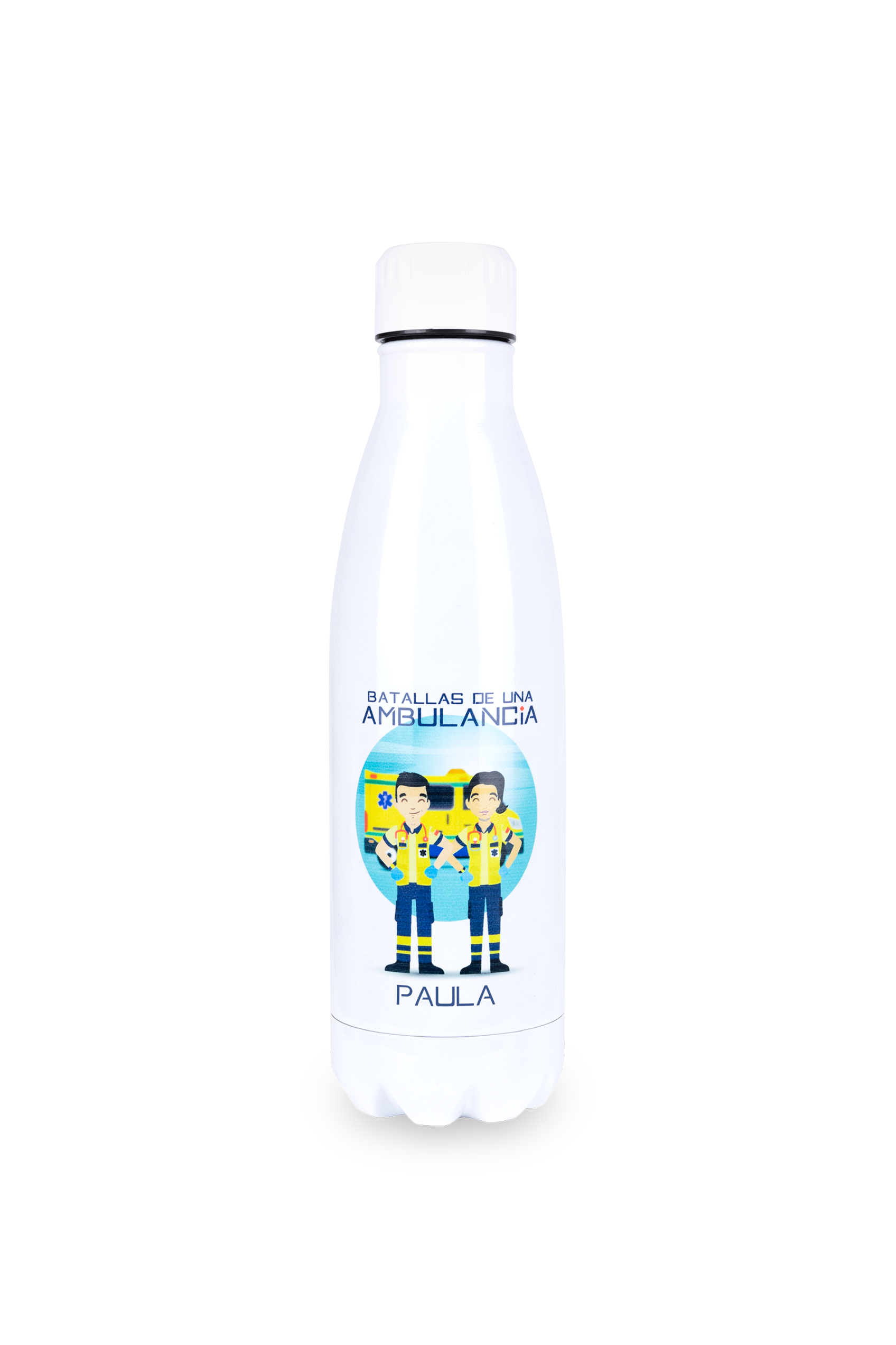 Enfermania Batallas gourde inox 700 ml personnalisée