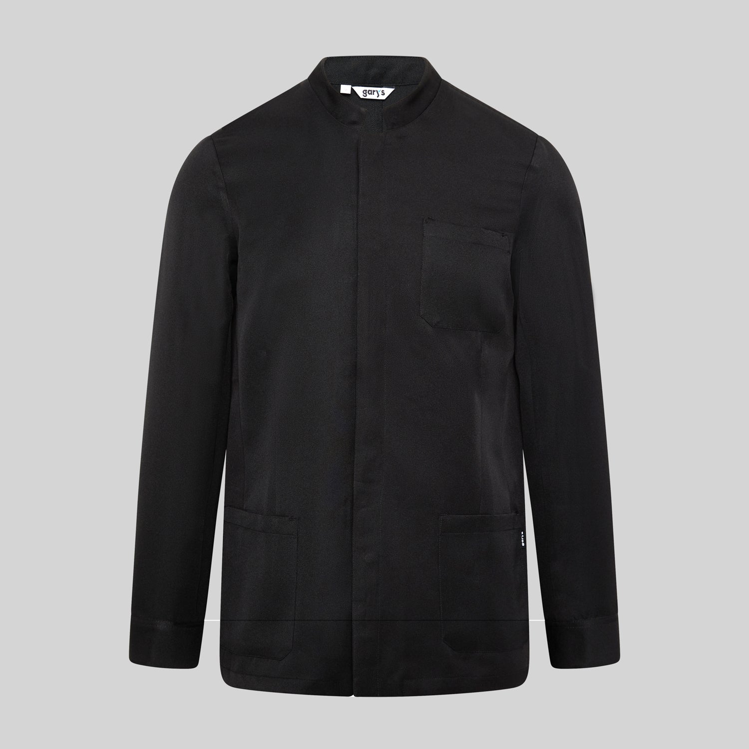 GARY'S Arcas veste homme polyester noir col mao
