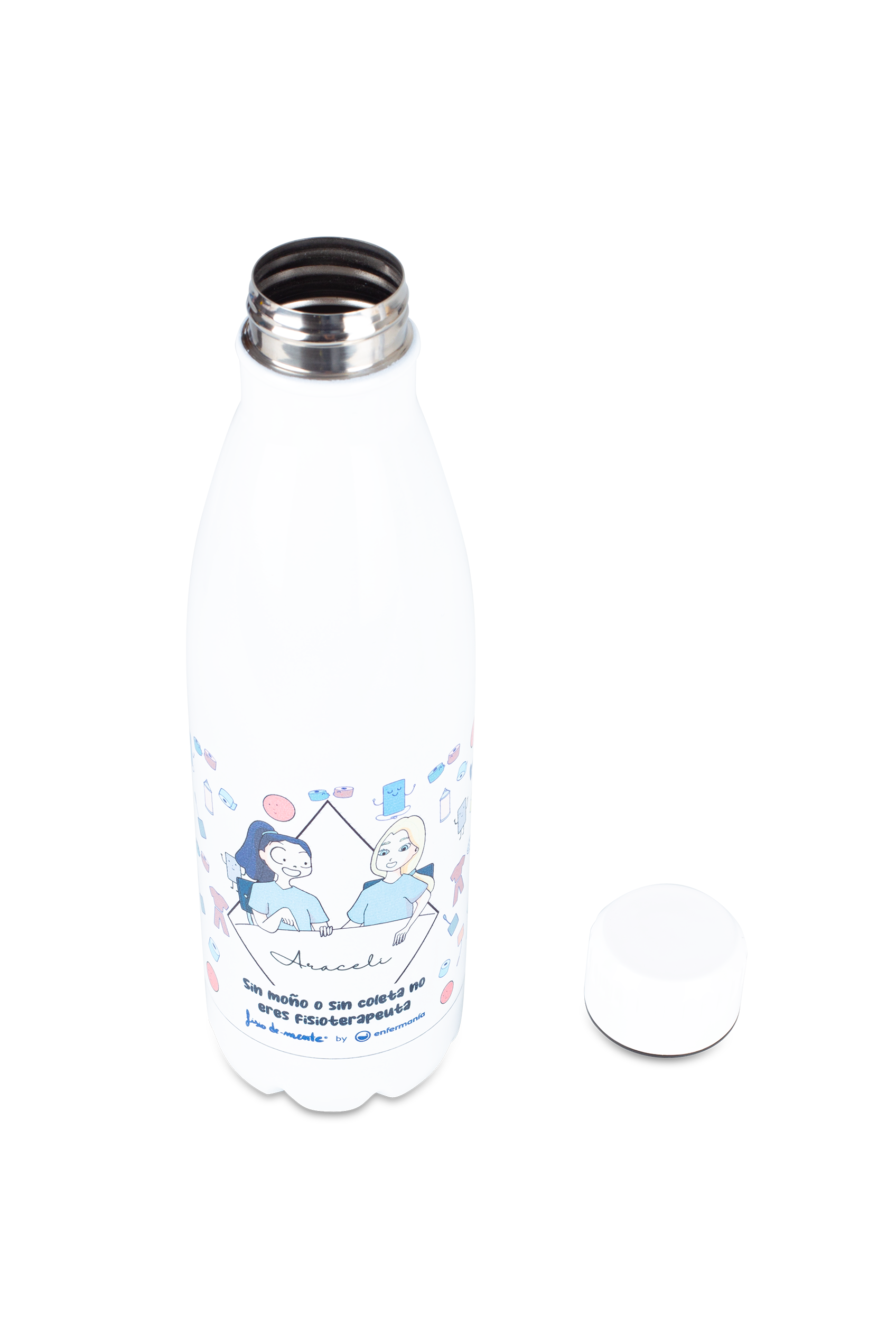 Enfermania Physio gourde inox 700 ml personnalisable