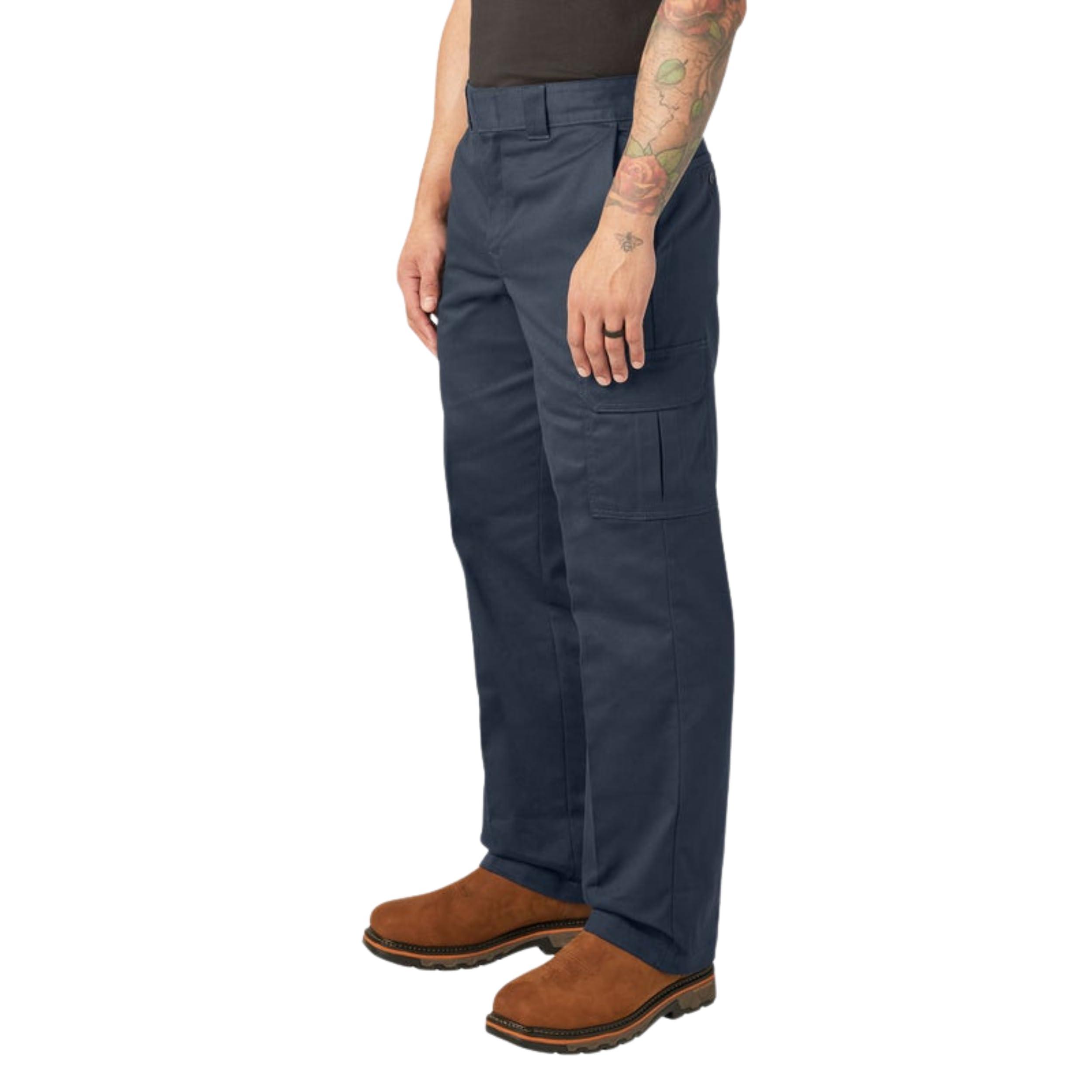 Dickies Relaxed Straight-fit pantalon cargo travail Navy Foncé