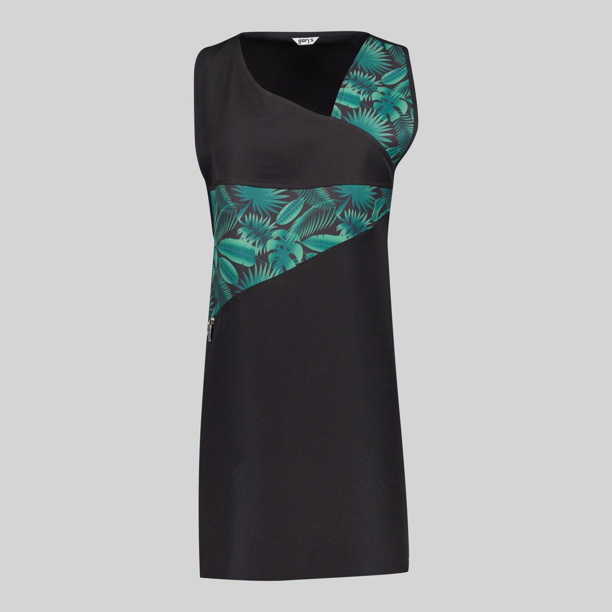 Gary's Verbena chasuble beauté noire zip taille unique