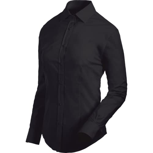 Würth MODYF Office chemise premium femme noire respirante