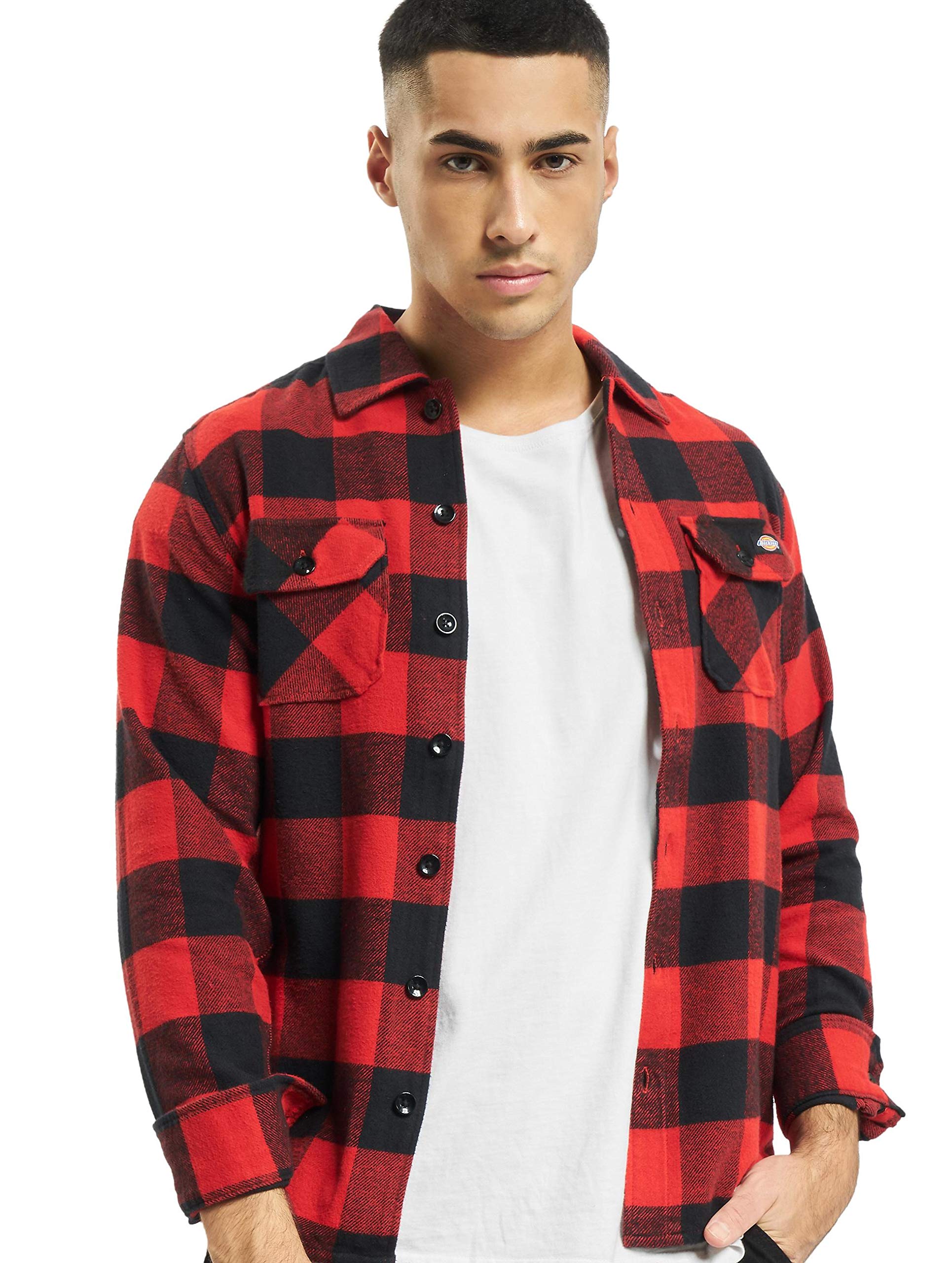 Dickies Flex Flannel chemise flanelle homme manches longues carreaux