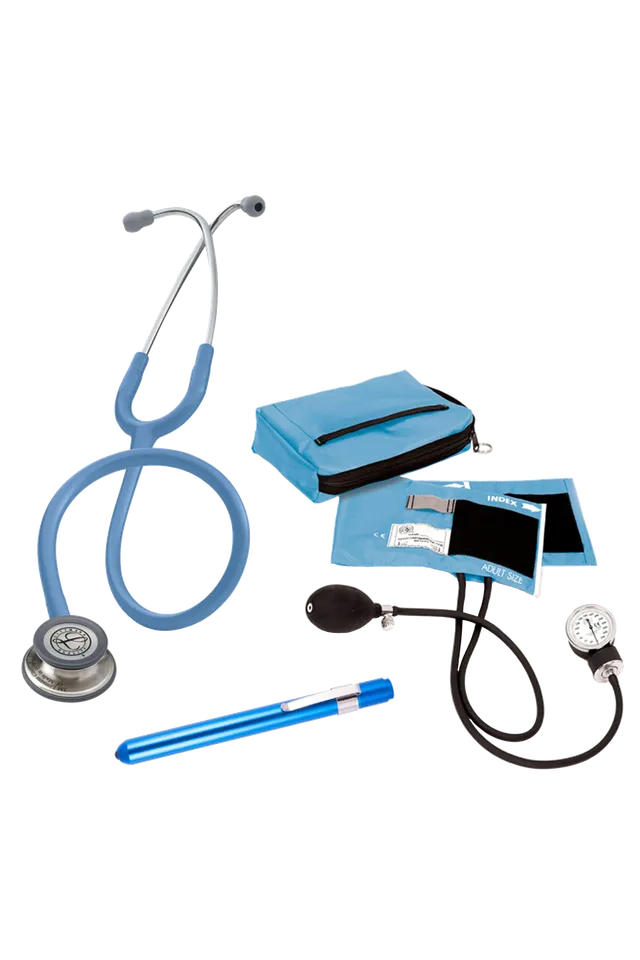 Enfermania kit étudiant Littmann Classic III bleu stéthoscope