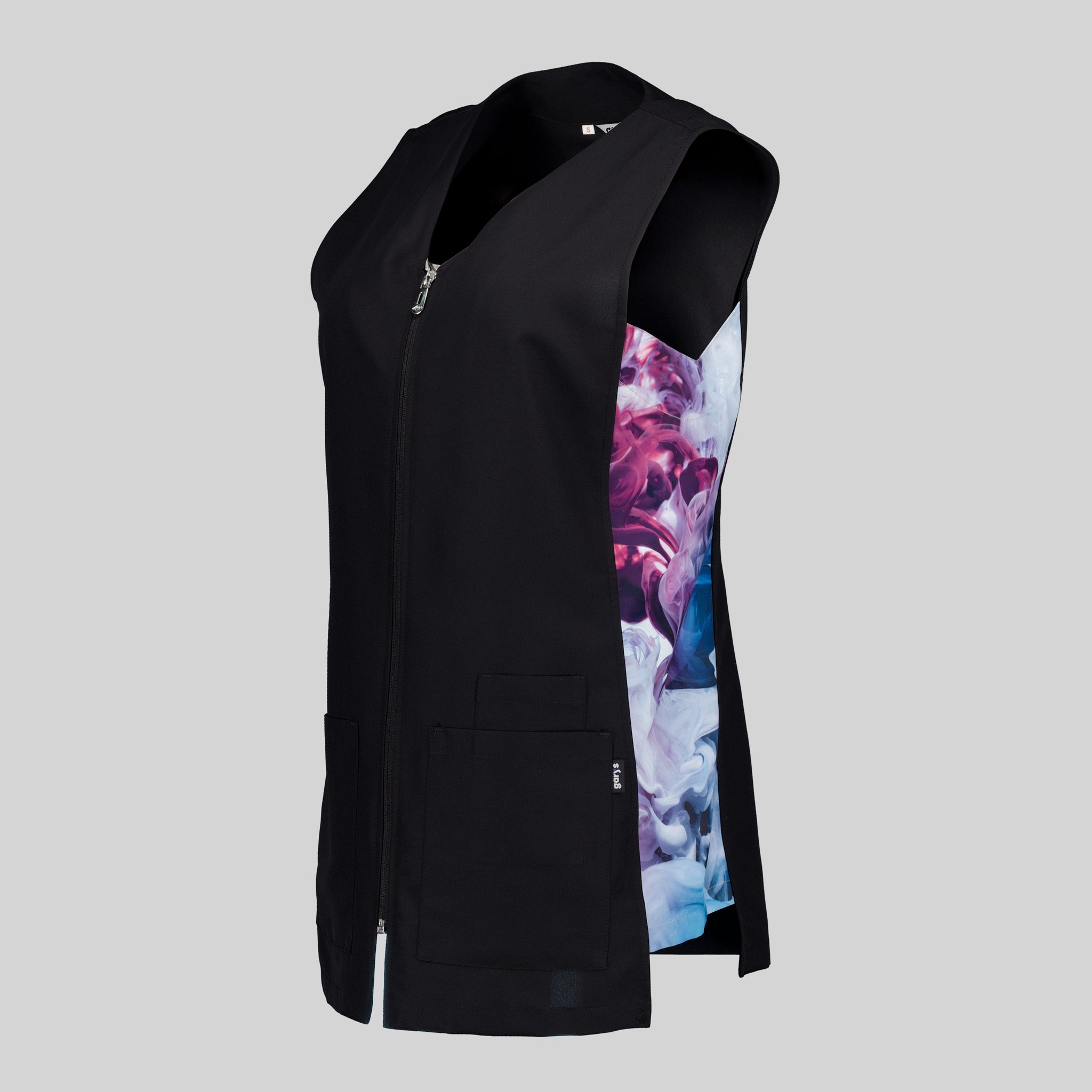 Gary's Tiaca blouse travail femme noire sans manches S