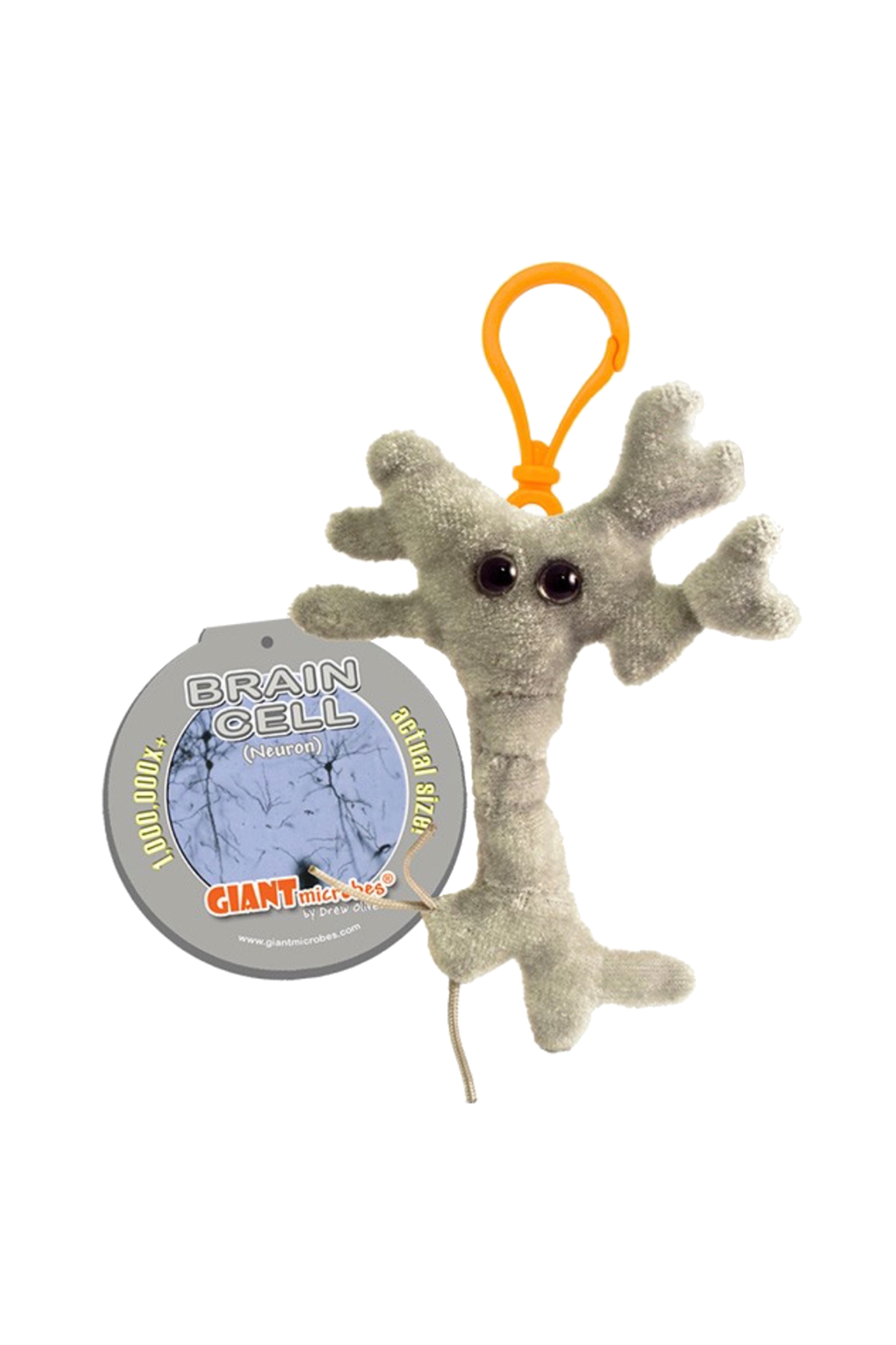 Enfermania Regalos porte-clés neurone géant polyester 5-10 cm