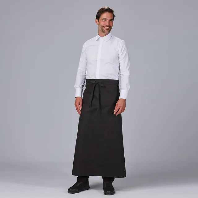 Gary's Bistro Pocket tablier long 100x100 cm noir