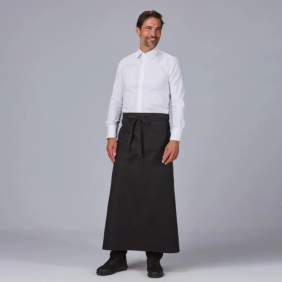 Gary's Bistro Pocket tablier long 100x100 cm noir