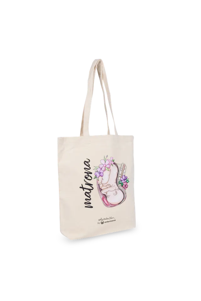 Enfermania Tote Bag Matrona coton bio naturel