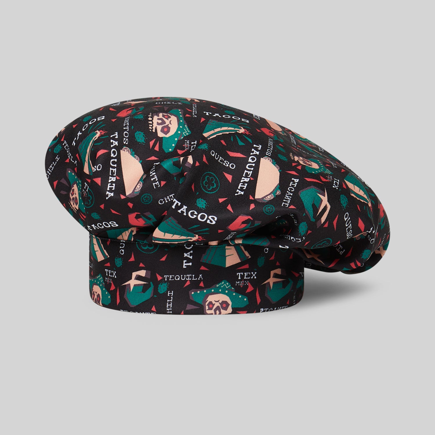 GARY'S Caps Gran Chef toque cuisine imprimé taille unique