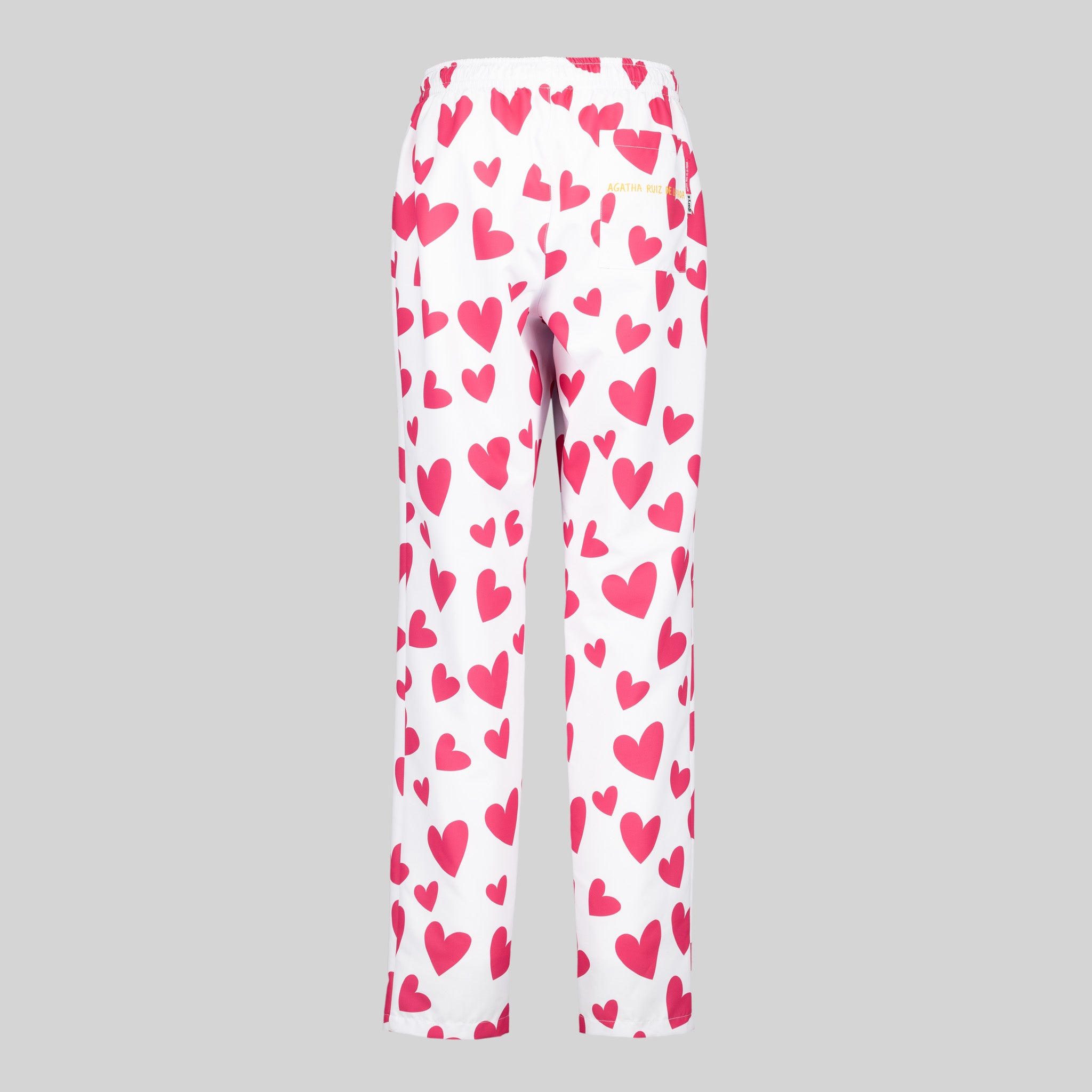 Gary's Agatha Pantalon travail unisexe Cuore Rosa