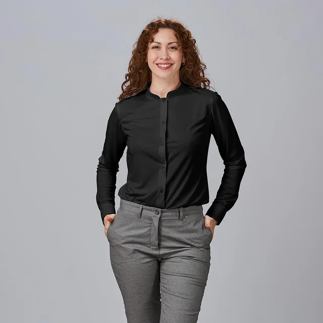 Gary's Shirts Renata Interlock Noir - Taille M