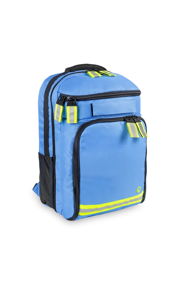 Enfermania sac médical urgence bleu bandes réfléchissantes