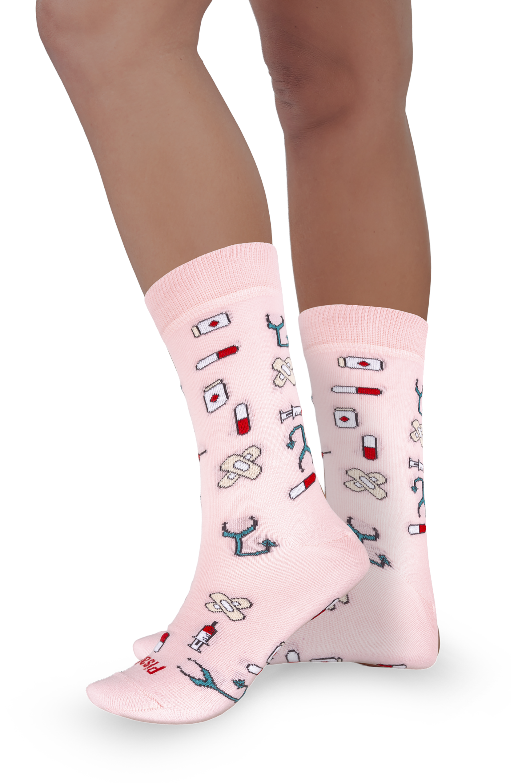 Enfermania Healthy Tools chaussettes médicales roses 36-40
