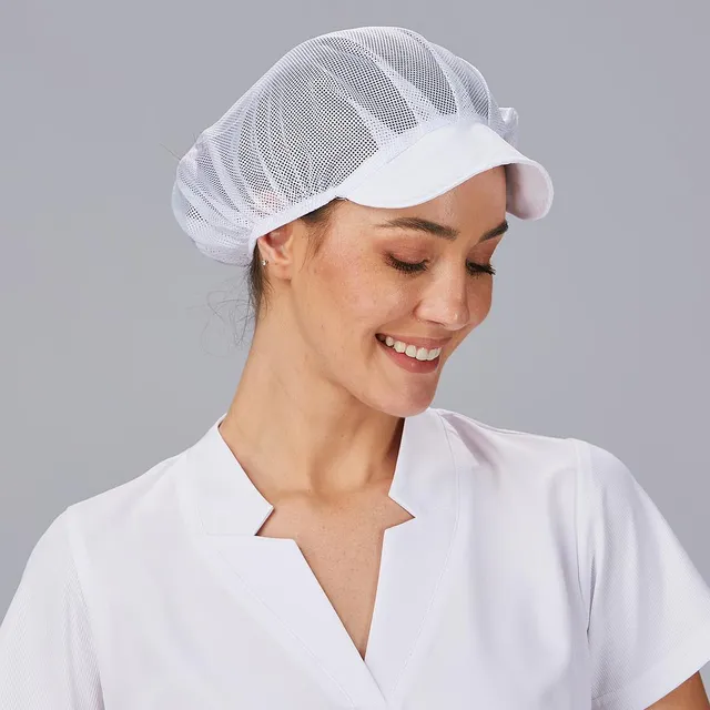 GARY'S Maxi casquette cuisine blanche filet lot 10