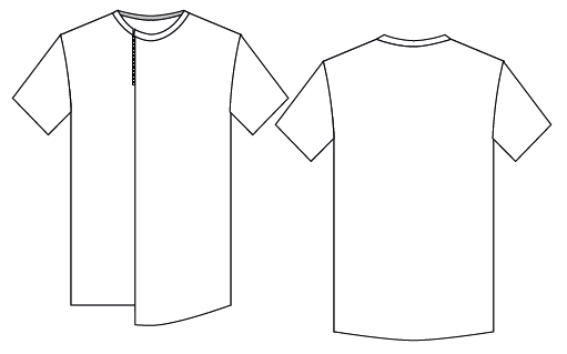 Gary's T-Shirts Fresno t-shirt homme noir L polyester