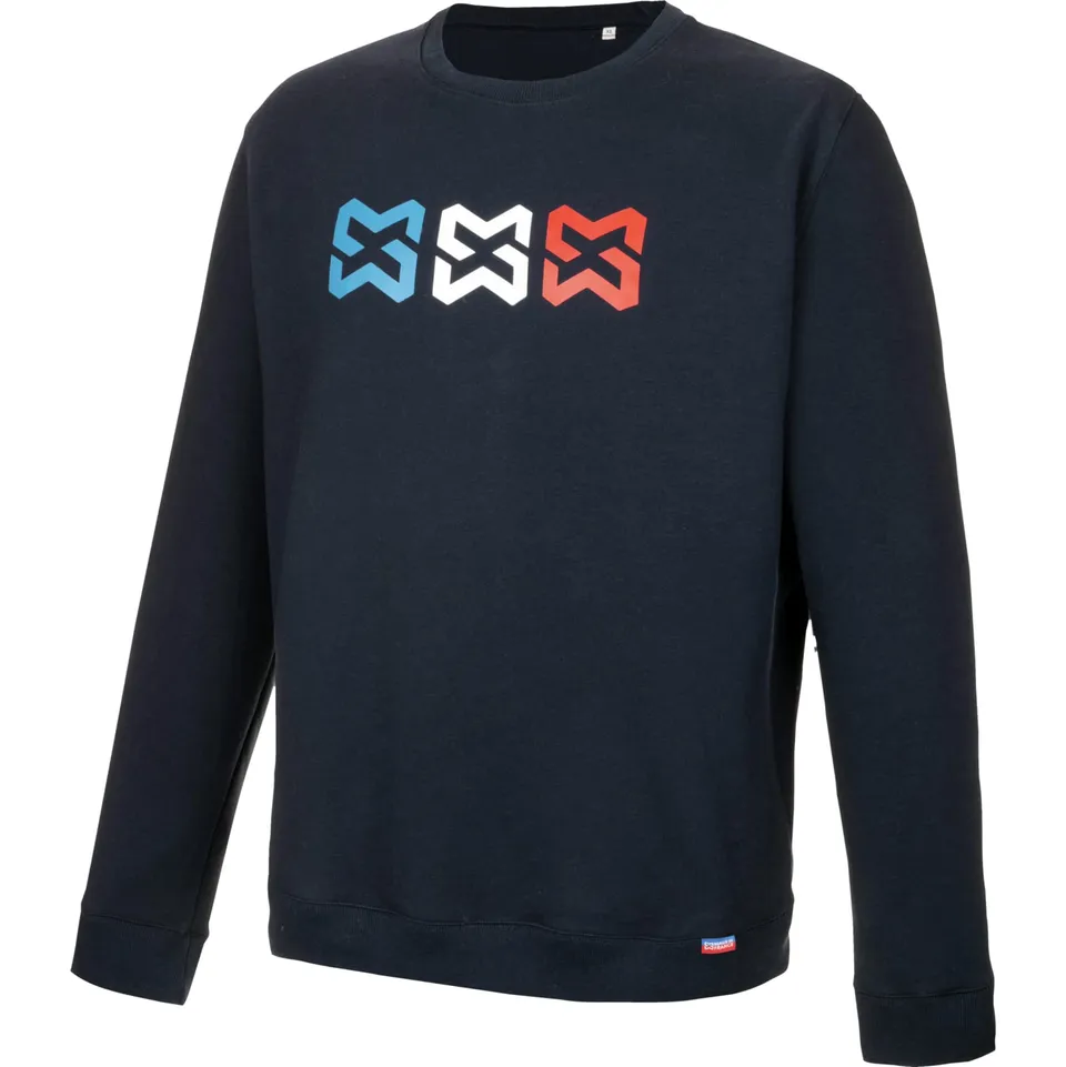 Würth MODYF Made in France sweat col rond marine coton bio
