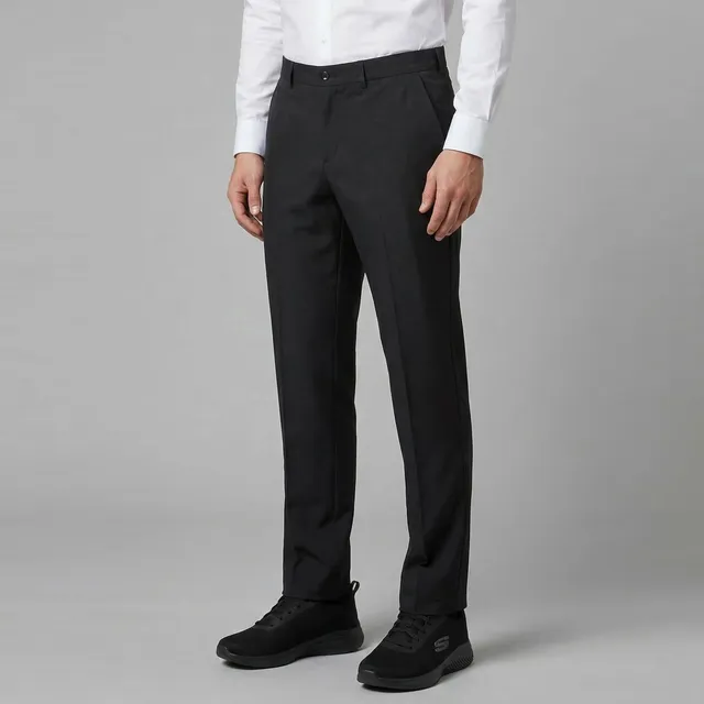 GARY'S pantalon serveur noir microfibre déperlante