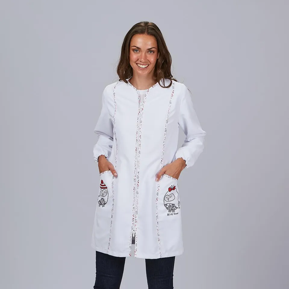 GARY'S Be My Friend robe femme blanche recyclée