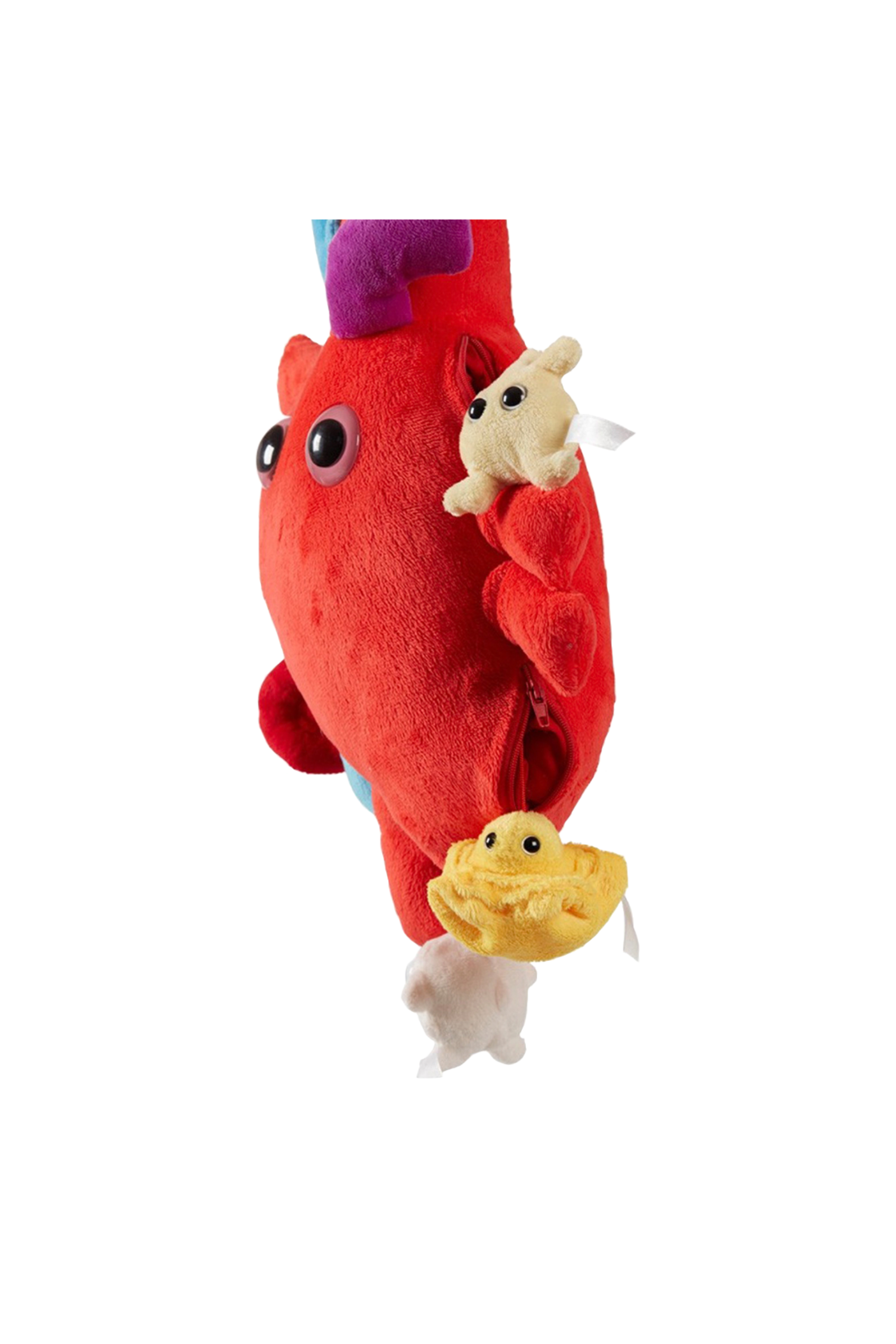 Enfermania Giantmicrobes Peluche Cœur Échelle 1:1