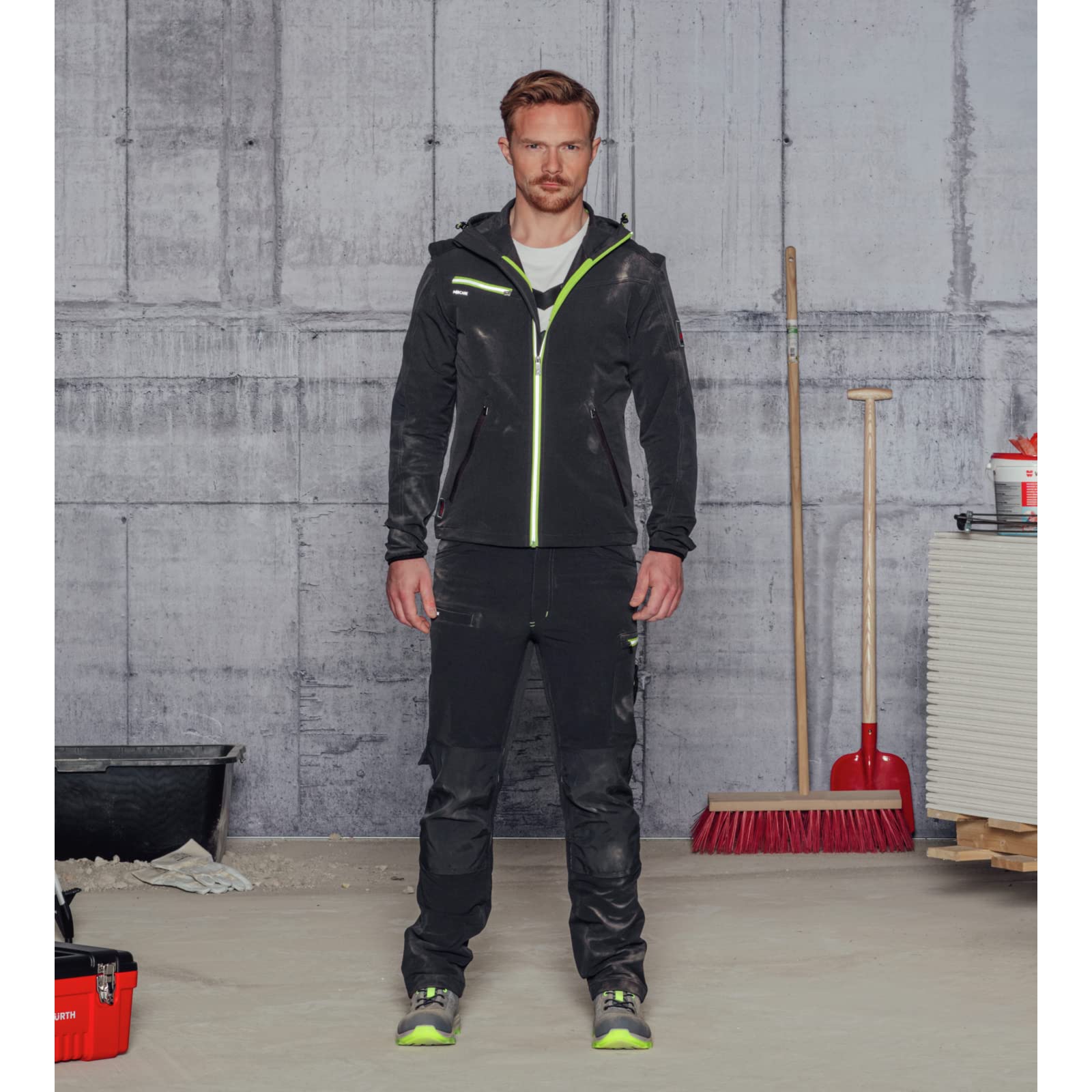 Würth MODYF Stretch Evolution softshell anthracite lime M