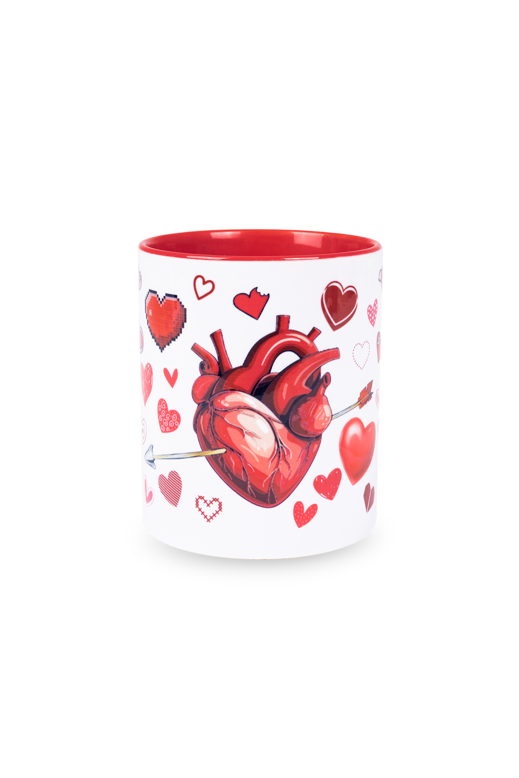 Enfermania Regalos Amor Propio mug céramique rouge 350 ml