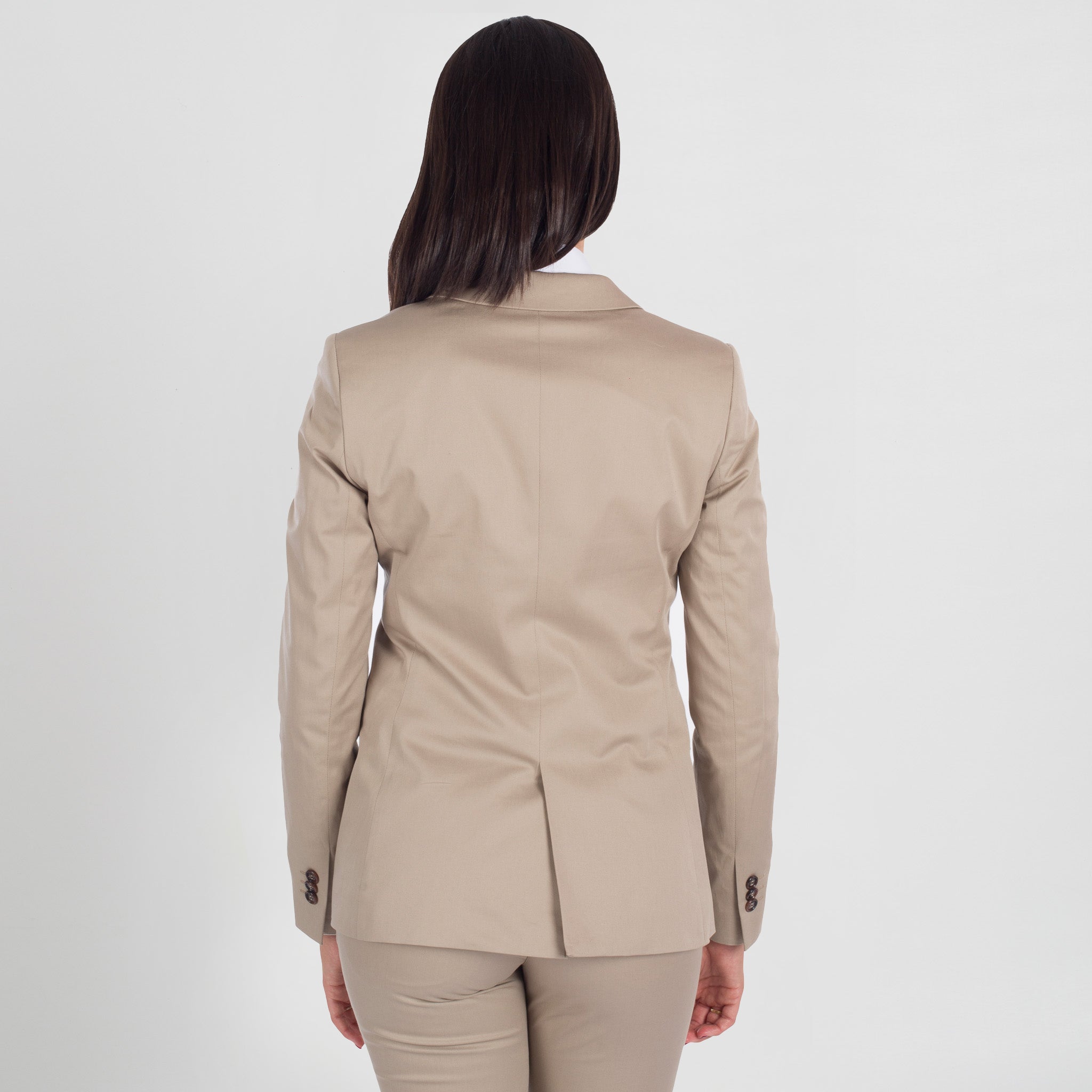 GARY'S Blazer veste tailleur femme marine 2 boutons