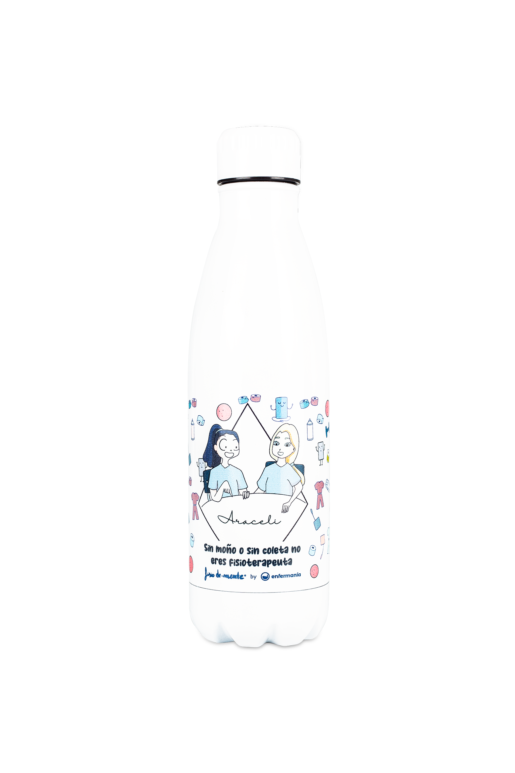 Enfermania Physio gourde inox 700 ml personnalisable
