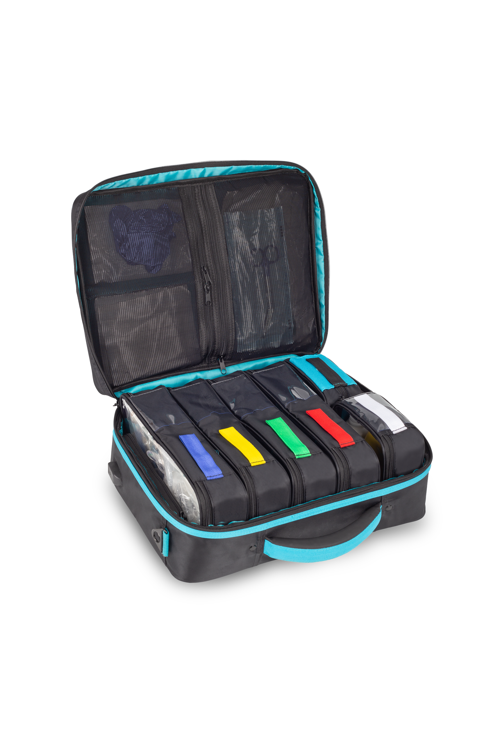 Enfermania Black Collection mallette médicale sac domicile 22 L noir