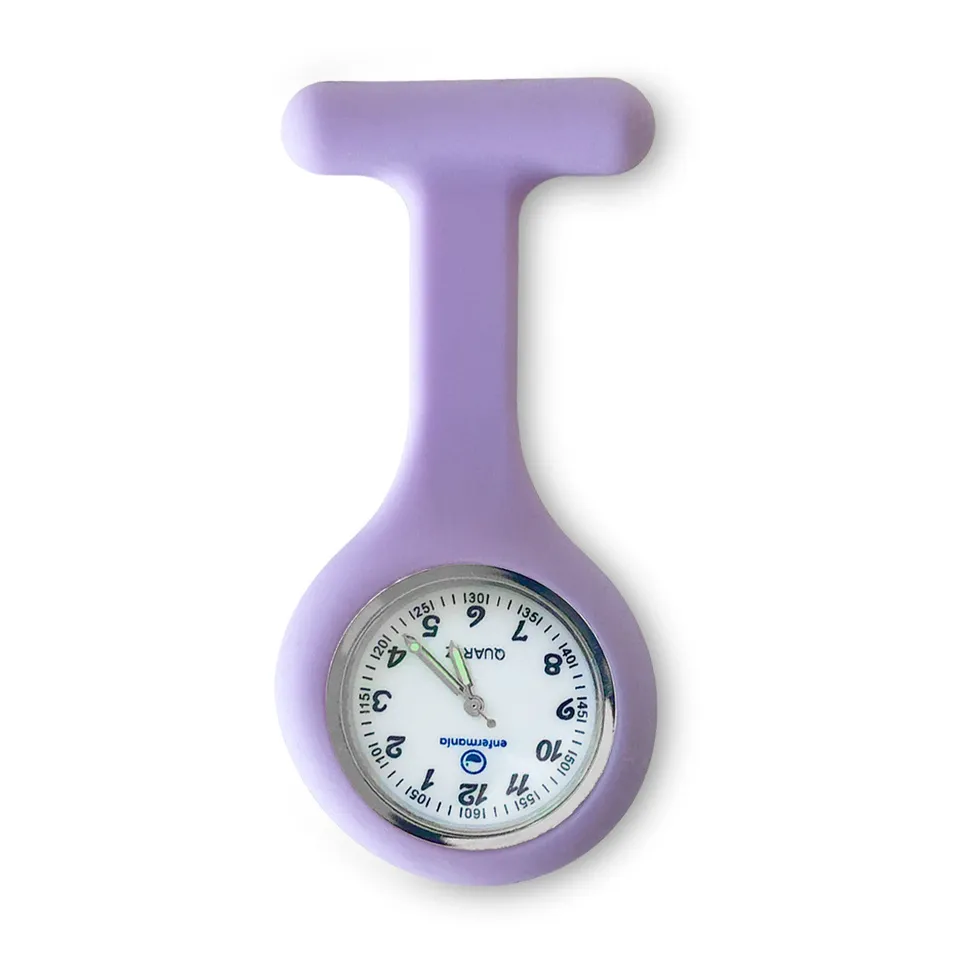 Enfermania Accessoires montre infirmiere silicone secondes