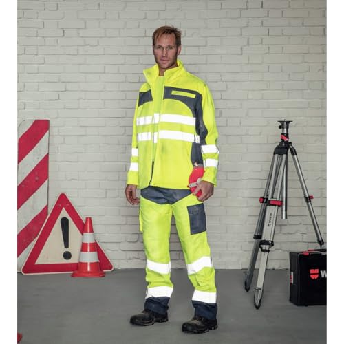 Würth MODYF Fluo softshell haute-visibilité jaune coupe-vent