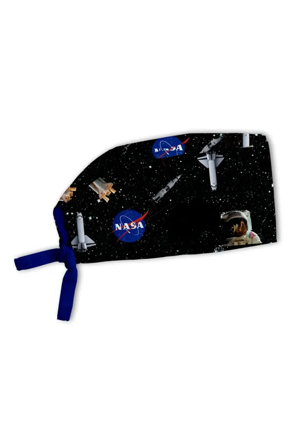 Aelin Paris NASA Noir Calot de Bloc Imprimé Polyester