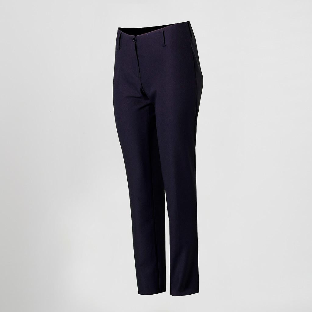 Gary's Pants Elastik pantalon serveuse femme noir sans poches