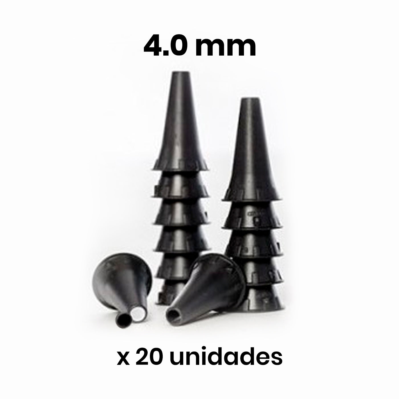Enfermania Instrumental cônes otoscope 4,0 mm pack 20