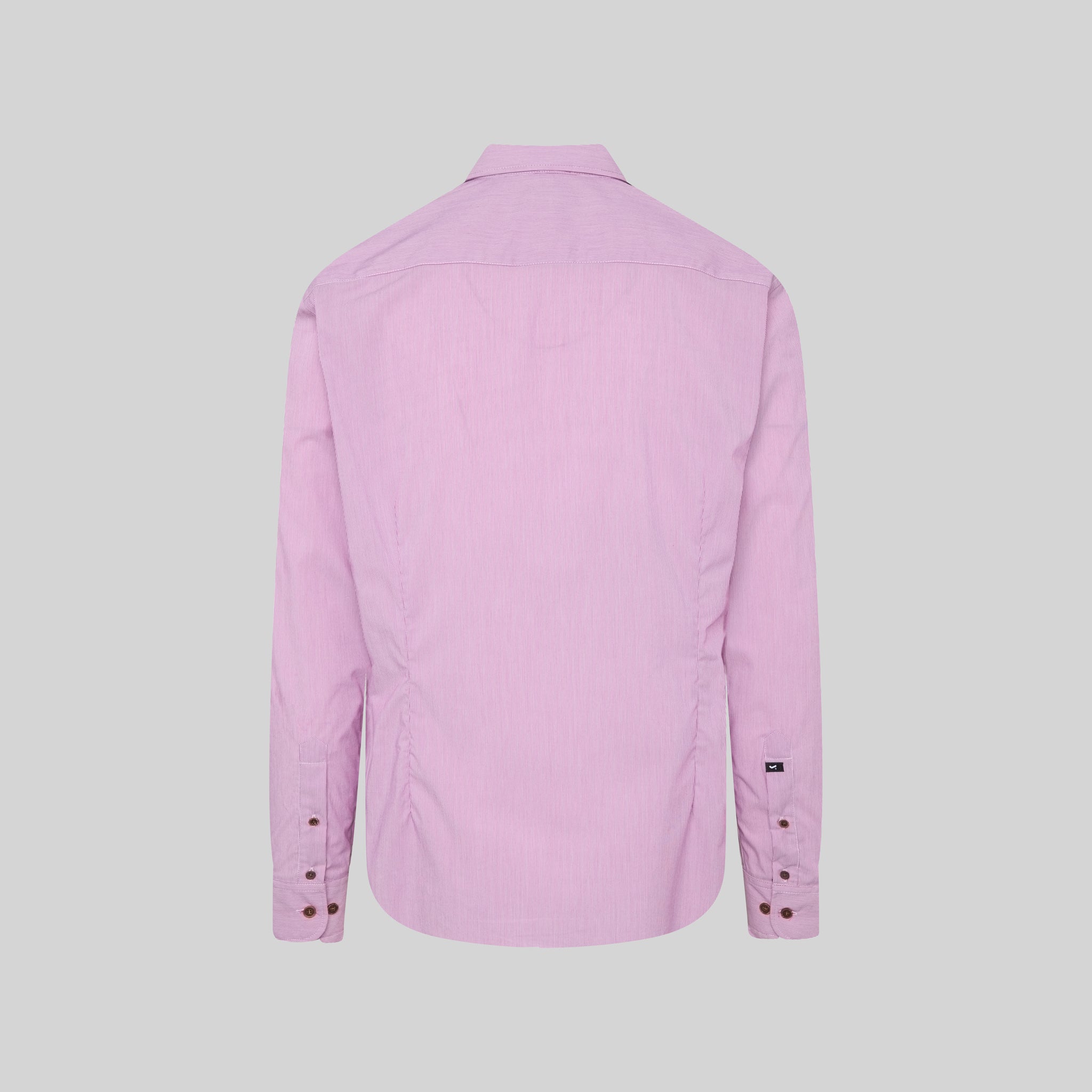 GARY'S Leonardo chemise homme rayée slim marine stretch