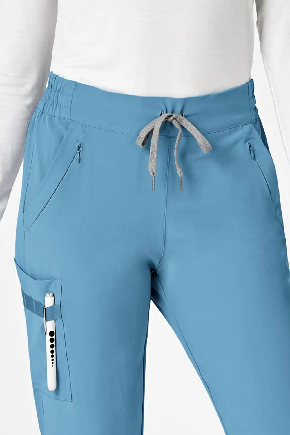 Aelin Emma Renew Bleu pantalon médical femme 7 poches