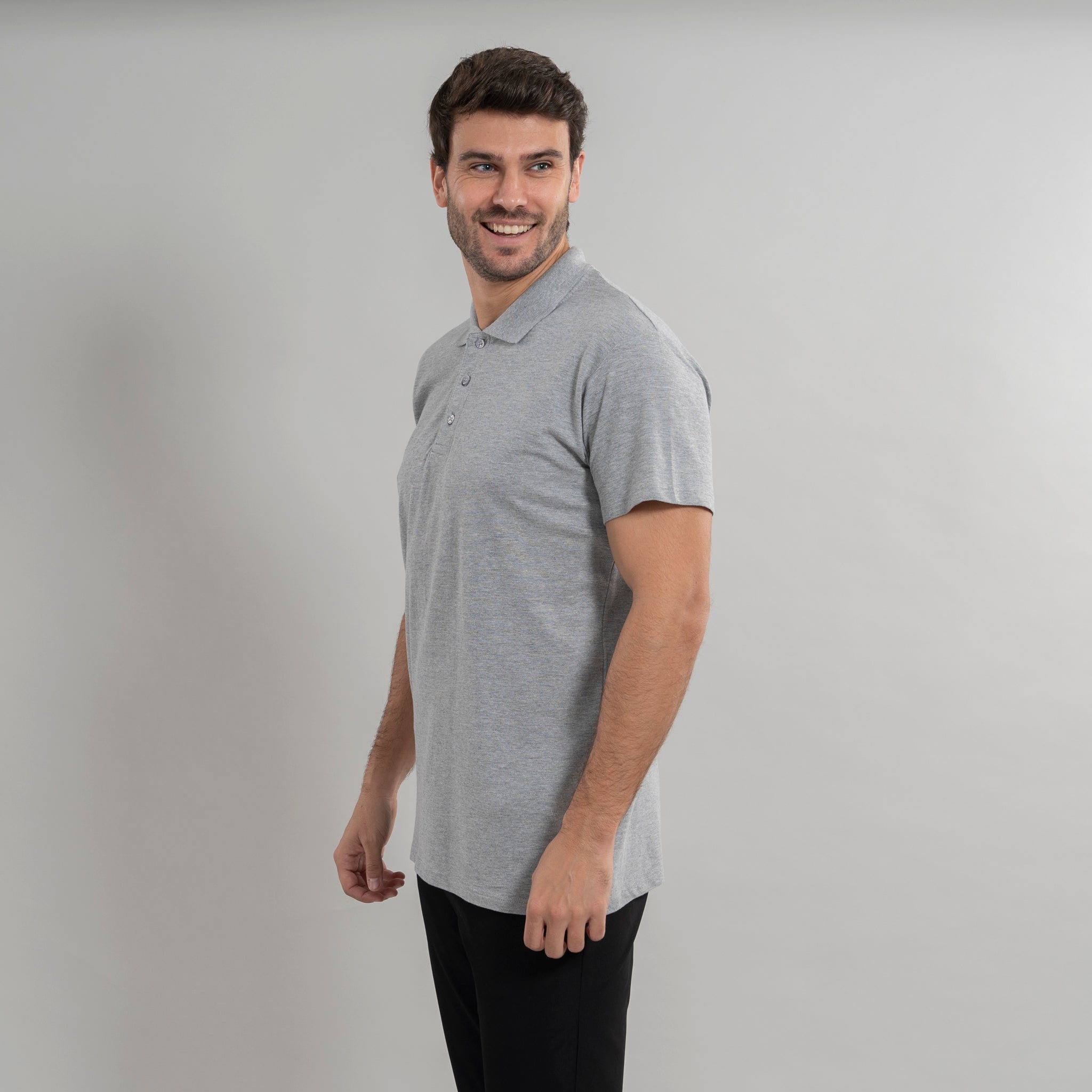 GARY'S Olvera polo travail homme piqué coton noir