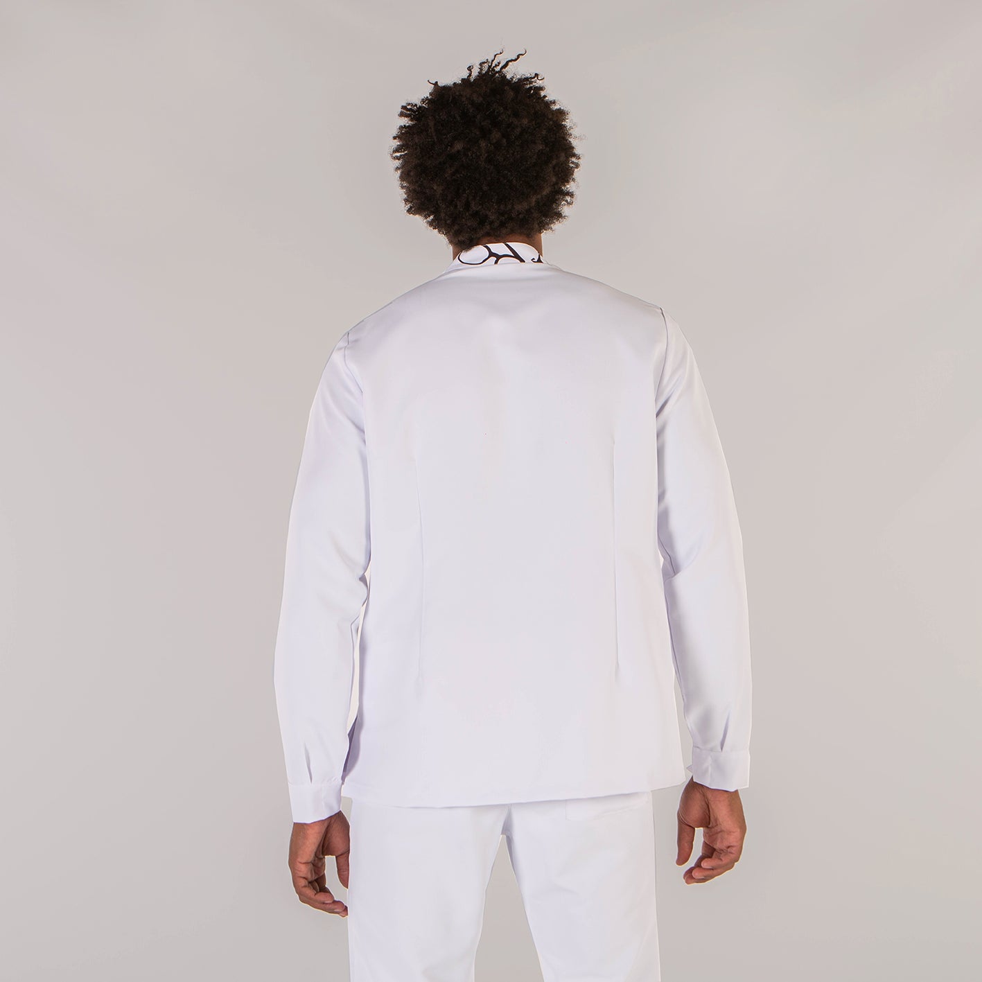 Gary's Ferrán blouse médicale homme noir microfibre