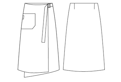 Gary's Bistro tablier long toile indigo M
