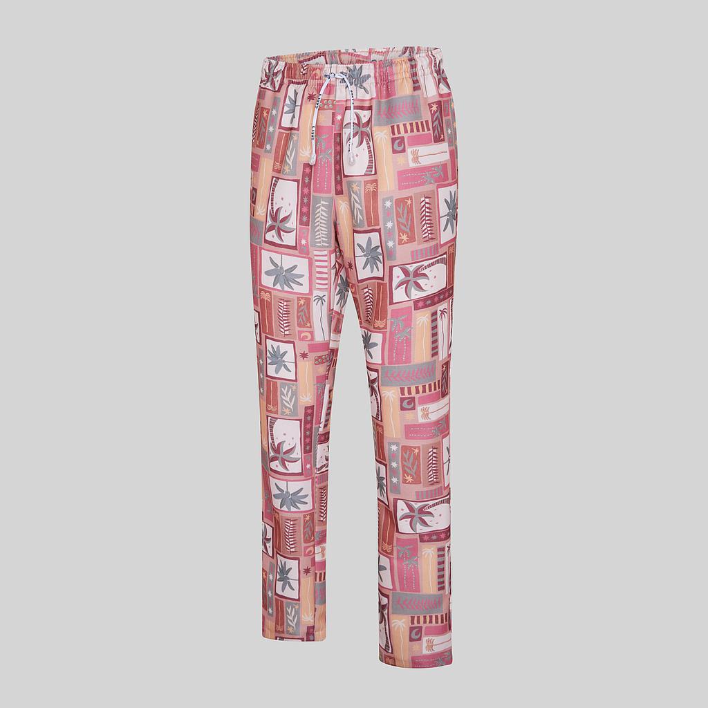 GARY'S Pantalon travail coton bio imprimé Toscana