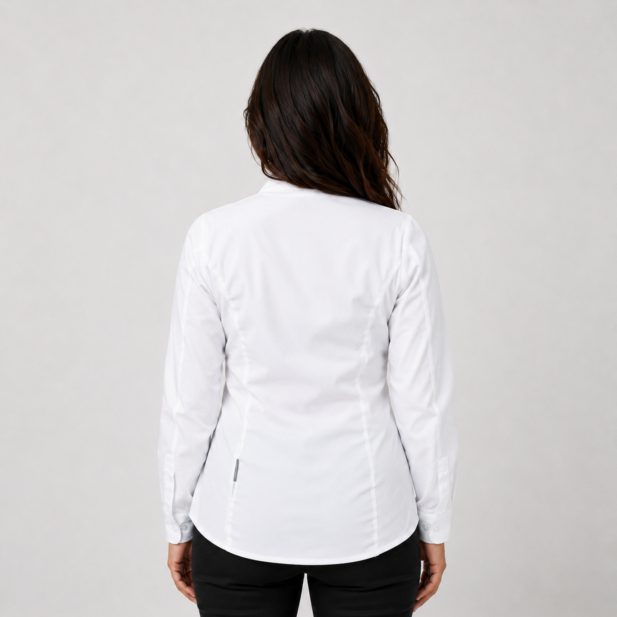 Gary's Eris veste cuisine femme blanche stretch T400