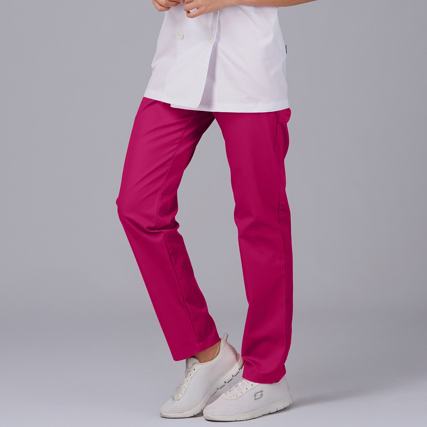 GARY'S Pants pantalon médical turquoise twill élastique