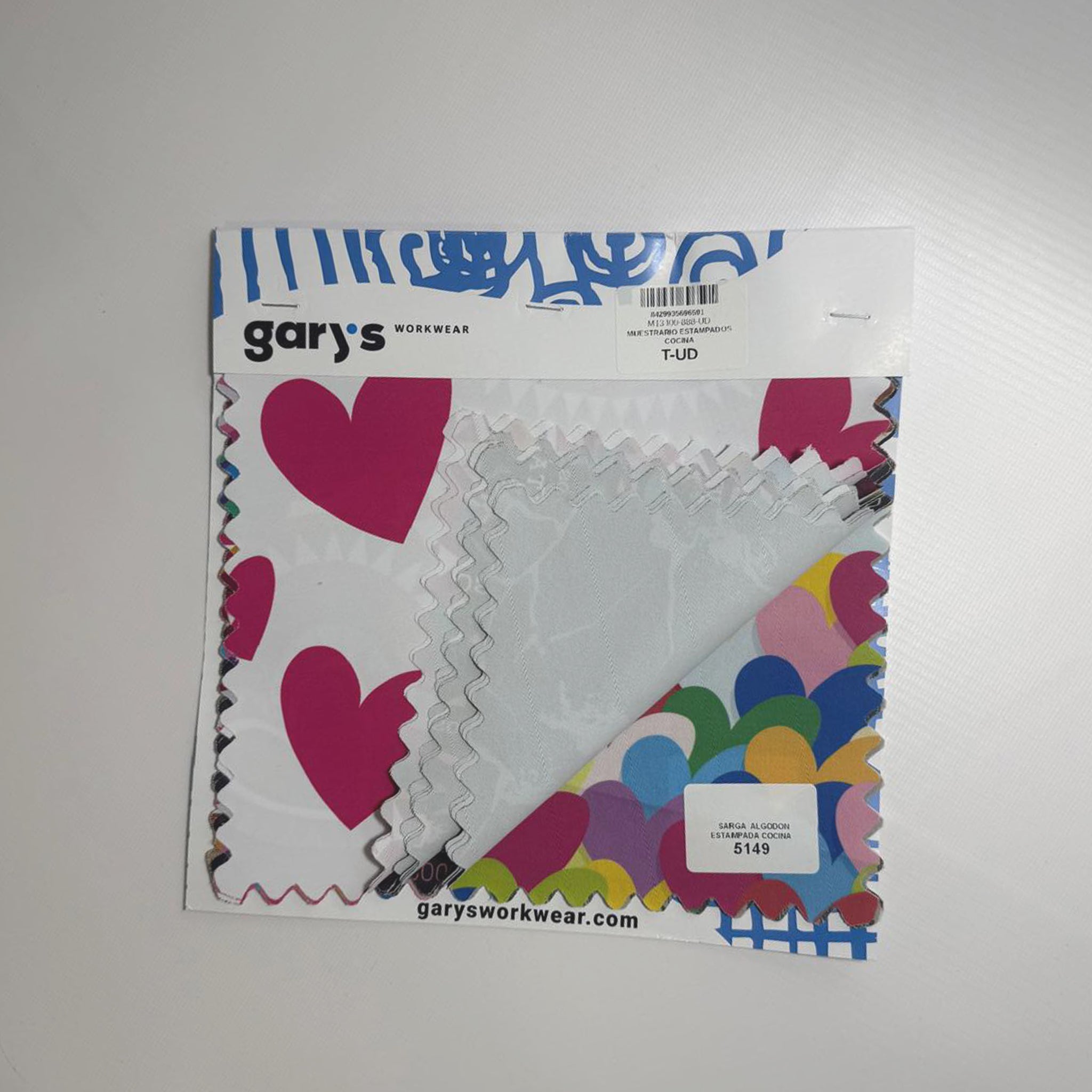 GARY'S Échantillonnier Tissu Cuisine Imprimé Twill