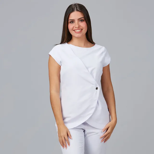 Gary's Formentera blouse coiffure femme microfibre noire