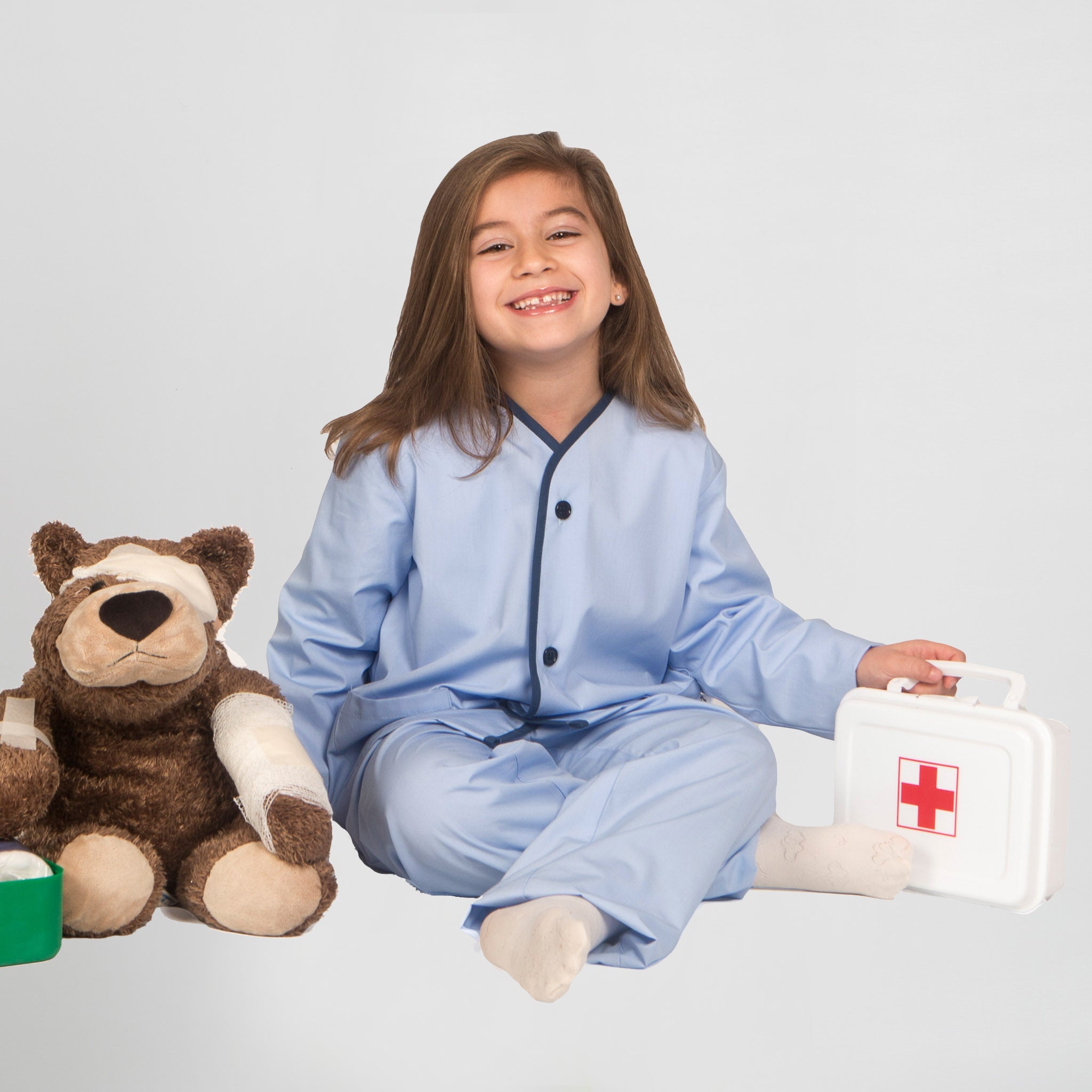 Gary's Patient Ensemble Médical Enfant Bleu Clair