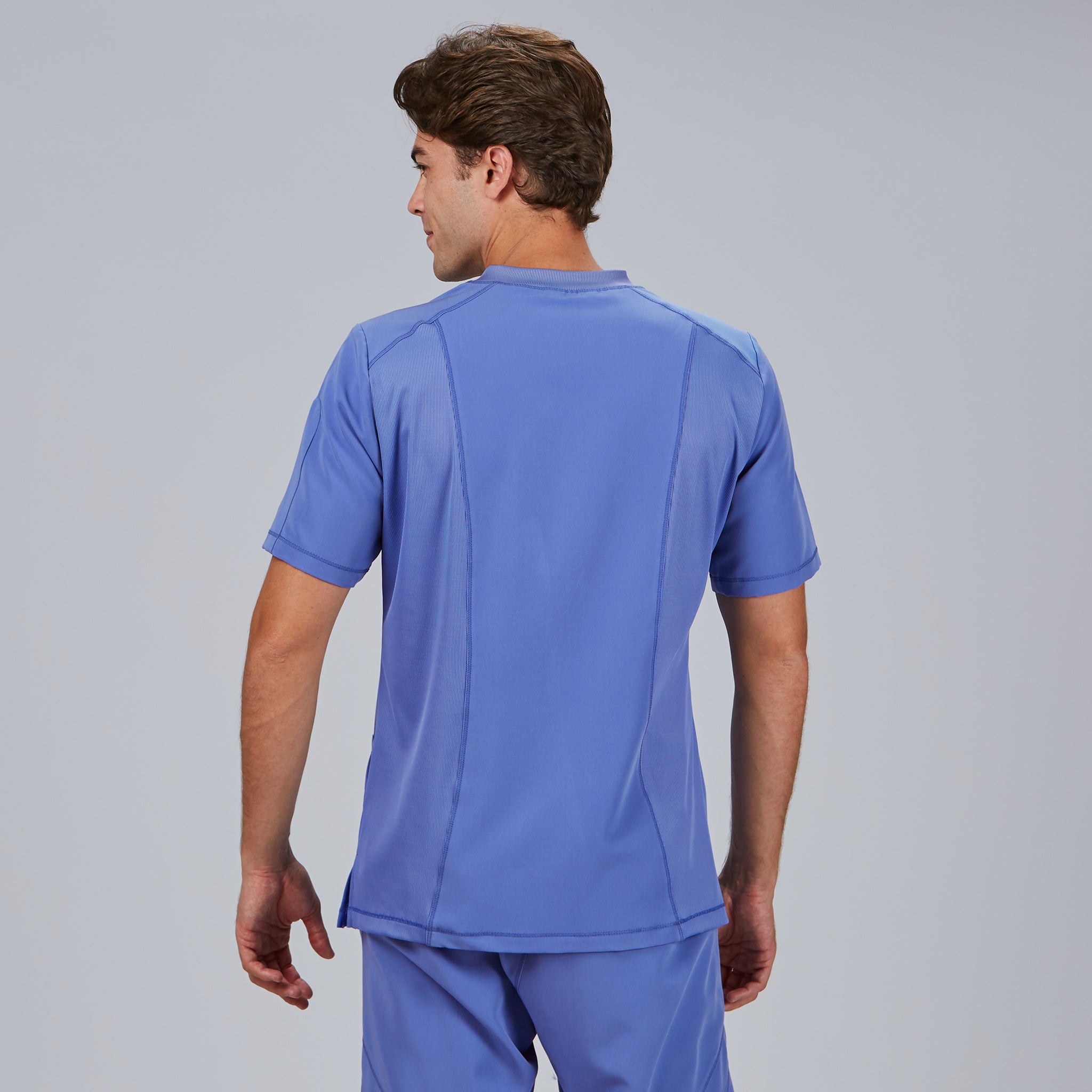GARY'S Ruben Blouse Médicale Noire Homme - Col V Manches Courtes